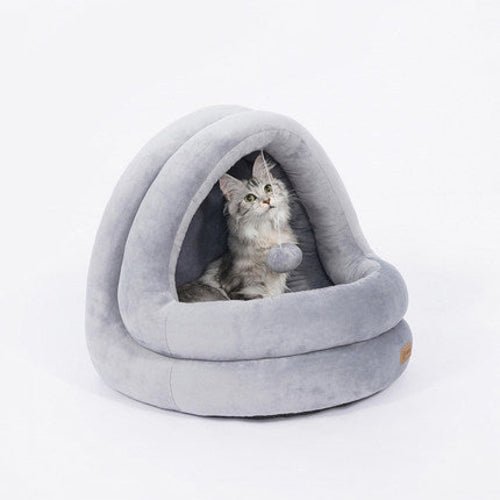Katzenhaus Bett Premium - Weiche Sofa Matte für Katzen & Kätzchen - PetEssentials24