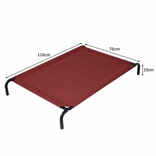 Pet Bed Dog Beds Bedding Sleeping Non - toxic Heavy Trampoline Red XL - PetEssentials24